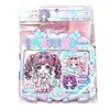 Rebirth Soy Princesa Idol Libro de Pegatinas para Vestir Niña Juego Educativo DIY Juguete Libro Tranquilo para Niños