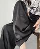 Pantalones Estampados de Mariposas Estilo Nacional para Mujer, Nuevos Pantalones Adelgazantes de Cintura Alta Otoño 2026, Pantalones de Pierna Ancha de Satén Jacquard Nuevo Estilo Chino
