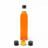 Tapa de botella de aceite de oliva cubierta de aluminio en stock suministro se puede pedir LOGO aceite de té rosca de aluminio de cuatro piezas Tapa termorretráctil al por mayor