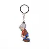 Juego Creativo Planta Pk Zombie Llavero Elástico Material de PVC Manualidades Accesorios Colgante Fábrica Venta al por Mayor