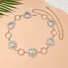 Joia Transfronteiriça Corrente de Cintura Boêmia para Mulheres Combinada com Vestidos, Corrente de Barriga de Metal Vintage, Cinto Acessório de Alta Qualidade