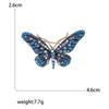 Atacado moda coreana borboleta broche liga strass roupas cardigan casaco acessórios criativo moda inseto broche