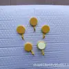 Gancho Pequeno Criativo Forte e Fofo de Macaron Sem Perfuração, Gancho Adesivo Sem Marcas, Gancho Forte para Parede de Banheiro para Chaves