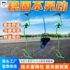 Silla Colgante Carro Minero Mono, Cómoda para Montar, Dispositivo de Transporte Aéreo de Pasajeros para Minería Subterránea Silla Colgante Carro Minero Mono de 1.8m