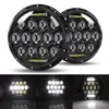 Farol LED 7 polegadas Cross-Border Wrangler 13 LEDs para Moto Harley Modificado com Luz Diurna Luz de Trabalho