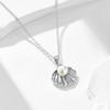 Collar de concha de perla chapado en oro de 14 quilates y plata de ley S925 para mujer, elegante y elegante, con diseño de nicho europeo y americano, cadena de clavícula.