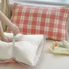 Funda de Almohada Acolchada de Algodón, Algodón Puro, Paquete Doble, Nuevo Modelo 2025, Engrosada, Antideslizante, con Correas de Amarre, Funda de Almohada Individual