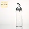 Olla de aceite cocina doméstica sin colgar aceite vidrio de borosilicato alto botella de aceite a prueba de fugas gran capacidad botella de salsa de soja vinagre botella de condimento