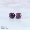 Cuentas Sueltas de Cerámica Jingdezhen Color Caramelo de 8 mm Esmalte de Color Material para Tejer Joyería DIY Pulsera Personalizada
