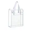 Bolsa transparente para exames, bolsa de mão, bolsa especial para exames de faculdade e ensino médio, bolsa de documentos de alta capacidade para guardar comprovantes de inscrição de alunos