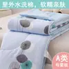 Colcha de verano algodón lavado colcha fresca de verano colcha fina cama doble fresco verano estudiante individual colcha de aire acondicionado universal cuatro estaciones