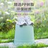 Envío Gratis Maceta de Resina Flor de Hortensia Mika Rosa Maceta de Plástico de Galón con Múltiples Agujeros Maceta de Control de Raíces Rábano Verde Maceta Grande Qingshan