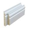 Fábrica de Exportación Transfronteriza Venta al por Mayor Zoclo Personalizado Madera Maciza Zoclo Pintado 8cm 10cm Molduras de Madera Maciza