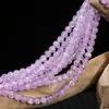 Nuevas cuentas sueltas transparentes tipo hielo roto, cuentas de vidrio hechas a mano, accesorios para pulseras de vidrio, materiales, cuentas, venta al por mayor de fabricante