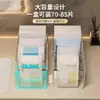 Caja de Almacenamiento para Mascarillas Faciales, Caja de Compartimentos de Acrílico para Maquillaje, Organizador Transparente de Escritorio de Gran Capacidad para Tocador y Cuidado de la Piel