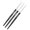 Conjunto de pincéis para nail art, linha de puxar muito fina, caneta Gou line, caneta para pintura de unhas, três pincéis especiais para nail art