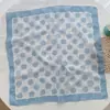 Pañuelo Cuadrado de Algodón y Lino Estilo Japonés para Mujer, Nuevo Pañuelo Pequeño Versátil Colorido de Verano, Pañuelo Pequeño Decorativo Ligero Fresco