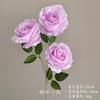 Flores Artificiales para Boda Serie Púrpura Flores Guía de Camino Flores Falsas Decoración Salón de Bodas Materiales Florales para Techo Arreglo de Piso Flores Decorativas Arco Floral