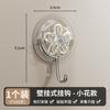Lujo Ligero Gancho Fuerte Transparente Sin Perforaciones Gancho Adhesivo de Pared Gancho para Puerta de Cocina Baño Estilo Versátil para el Hogar