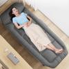 Colchão de cama dobrável para o intervalo do almoço integrado artefato único simples portátil cochilo de escritório cama do exército reclinável multifuncional