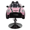 Nueva Silla de Peluquería para Niños Barbería Silla Elevadora de Coche Silla de Barbero de Dibujos Animados Coche Musical para Cortar el Pelo Silla de Peluquería para Bebé
