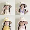 Chapéus Finos de Verão para Crianças Meninas, Chapéus de Sol Fofos e Adoráveis, Chapéus de Sol para Bebês Meninos, Chapéus com Viseira, Chapéus de Sol da Moda