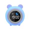 Relógio Eletrônico Criativo de Desenho Animado com Display Digital Animal Pat Cor Mudável Silicone Luz Noturna Auxiliar para Dormir Infantil