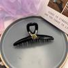 Nova camélia da Coréia Jelly Color Grab Clip Oversized Hairpin Hairpin Hairpin feminino de alta qualidade Shark Clip Acessórios para o cabelo Atacado