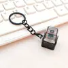 1610 # Llavero de Teclado Cubo Alivio del Estrés Interruptor Mecánico Llavero de Descompresión Colgante Qixi Alivio del Estrés
