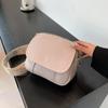 Bolsa quadrada pequena multicamadas simples para mulheres transfronteiriça, bolsa de ombro mensageiro para celular de estudante coreano, geração de cabelo