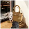 Bolso de Mano para Mujer 2026 Nueva Moda Retro Bolso de Viaje Sensación de Alta Gama Bolso de Hombro Único Cruzado Tipo Cubo Bolso de Mano Pequeño
