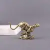 Leopardo de Latón Creativo Se Hace Rico Retro Objetos Sólidos Viejos Decoración del Hogar Escritorio de Oficina Mascota de Té Pequeños Adornos