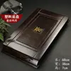 Conjunto de chá Kung Fu com bandeja de drenagem tipo gaveta, uma mesa de chá de madeira maciça para uso doméstico e uma bandeja de chá para guardar folhas de chá