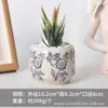 Maceta de Cerámica Minimalista Nórdica Estilo Ins Moderna para Suculentas, Maceta de Flores de Lujo Redonda Creativa para Plantas Verdes de Interior