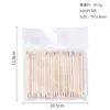 Palito de Laranja para Nail Art de Tamanho Múltiplo, Palito de Madeira para Nail Art, Ferramenta de Pontilhismo, Palito de Bambu, 100 Peças, Ferramenta de Nail Art Embossada