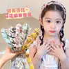 Faixa de Cabeça Infantil Fita Floral Trança para Meninas Faixa de Cabelo Meninas Denteada Antiderrapante Presilha para Cabelo Acessórios de Cabelo