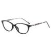1359 Nuevas gafas con montura TR90 para hombre, gafas para miopía, gafas con bisagras de tirachinas y sentido avanzado para mujer.