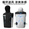 Envío Gratis en el Primer Pedido, Ropa de Verano con Mangas Cortas y Aire Acondicionado, Chaleco con Capucha para Protección Solar, Ropa de Trabajo con Ventilador para Exteriores en Obra, Venta Directa de Fábrica