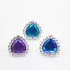 Anéis Plásticos Infantis, Anéis com Imitação de Diamante, Joias de Princesa para Meninas, Presilhas de Florzinhas, Sapatos de Cristal, Brinquedos de Faz de Conta