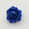 Rosa de espuma de 4,5 cm Cabeza de flor de PE Planta de simulación DIY Rosa del Día de San Valentín Flores decorativas de boda al por mayor