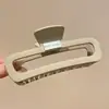 Pin de Pinza de Tiburón de Mezclilla con Lazo Simple Estilo Ins Coreano para Mujer 2025 Nuevo Pinza para el Cabello de Gama Alta Dongdaemun