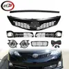 Kit de Decoración de Rejilla para Parachoques Delantero, Luz Antiniebla y Cubierta Adecuado para Camry Se 2012-2014
