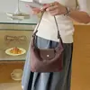 Bolsa de dumplings esmerilada de estilo francés para mujer, nueva moda 2026, bolso de mano elegante, bolso de hombro y cruzado de alta gama