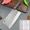 Acero inoxidable Cortador de huesos cuchillo de cocina doméstico cuchillo para rebanar forjado chef Cortador de huesos cuchillo de cocina fábrica en stock mayoreo