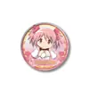 Insignia pequeña redonda de mascota mágica con doble destello, pequeña y redonda, Xiao Mei Yan 75, insignia láser, hojalata, mijo