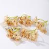 Flor Simulada Flor de Hortensia DIY Hecho a Mano Accesorios para el Cabello Dinastía Han Ropa con Flores Cabeza Decoración del Hogar Set de Boda Flores Falsas