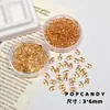 Mgb Creme Pulseira Colar Contas de Amendoim Brincos Artesanais DIY Joias Contas de Arroz Importadas Menina Fofa Fresco