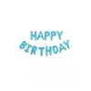 Balões de Feliz Aniversário com Letras em Inglês Happybirthday Conjunto para Festa de Aniversário Decoração de Cena
