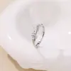 Três Vidas com Anel de Casal Damasco Prata Pura S999 Novo Estilo Chinês Anel de Casal em Prata Pura Tendência Leve Luxo Versátil Anel Ajustável