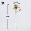 Venta Directa de Fábrica Chanclas de Orquídea de PU Flores Artificiales de Orquídea Orquídeas Flores de Boda Decoración del Hogar Arreglo Floral Accesorios para Fotografía